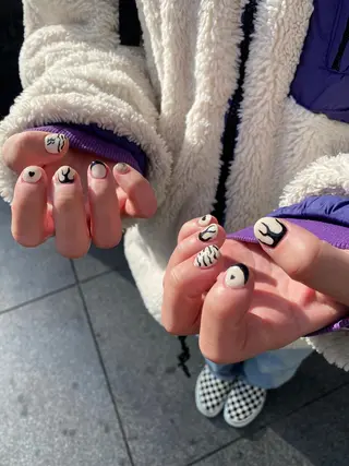 ネイル 個性派／中韓ネイル SAKURAのネイルデザイン