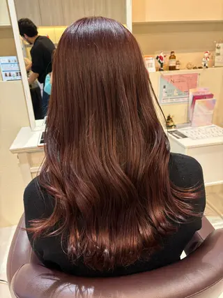 ロング カラー SALOWIN名古屋栄店所属・Yuuki🌷名古屋 栄 カラー/ボブのヘアスタイル