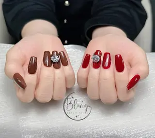 ロング Bling Salonのネイルデザイン