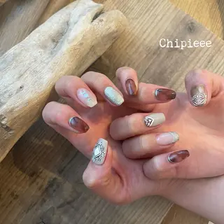 ネイル revia所属・ERI Nailistのネイルデザイン