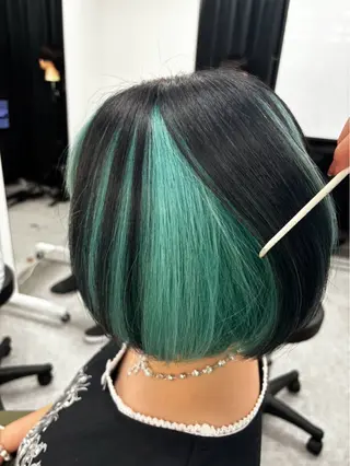 ロング カラー mina/暖色カラー 🥀韓国風カット🥀のヘアスタイル