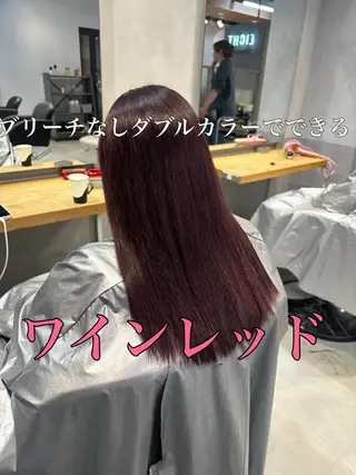 セミロング カラー 💖ハイライト/ハイ トーン💖MIKIのヘアスタイル