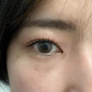 マツエク・マツパ ブリーチなしカラー ダブルカラーエクステのヘアスタイル