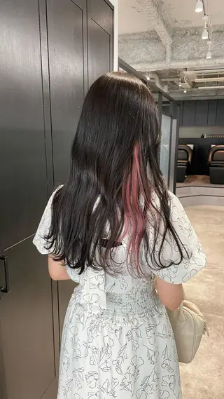 ロング 山口滉斗/美髪 縮毛矯正/髪質改善のヘアスタイル