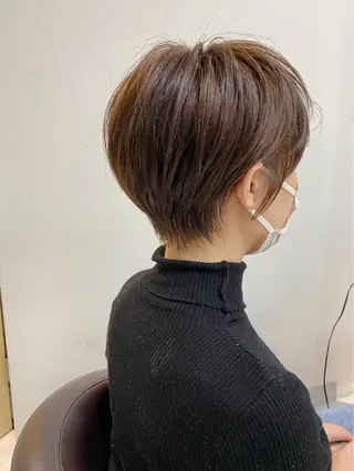 ショート カラー🌈/カット /栄/misa👻のヘアスタイル