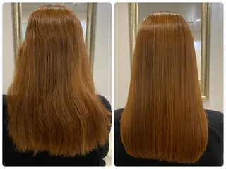 ロング ツバサ 髪質改善のヘアスタイル