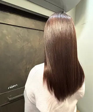 ロング 髪質改善 ヘッドスパのヘアスタイル