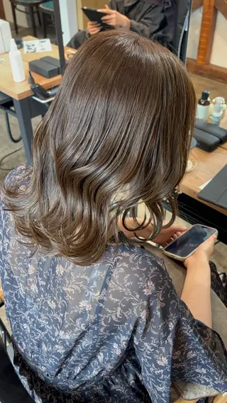 ミディアム sisi銀座所属・髪質改善/艶髪特化 柔艶髪/Ririkaのヘアスタイル