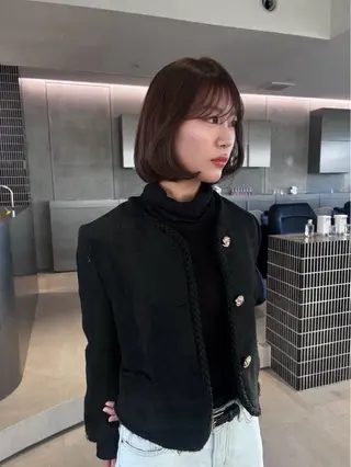 ミディアム 似合わせカラーカット / パーマ/Rinoのヘアスタイル