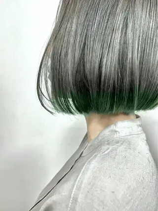 ミディアム カラー よしだ とおいのヘアスタイル