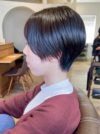 ショート 💐美しいショート× パーマ💐早坂駆留のヘアスタイル