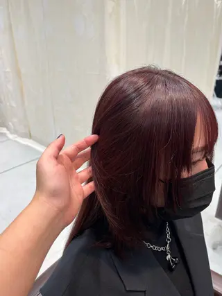 カラー 藤並 ファニャのヘアスタイル