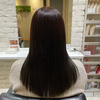 ロング カラー freera所属・ルーズシャドウ/ 波巻き💠大塩威吹のヘアスタイル