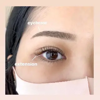 マツエク・マツパ NERU  lash&brow所属・鈴木 音瑠のマツエク・マツパデザイン