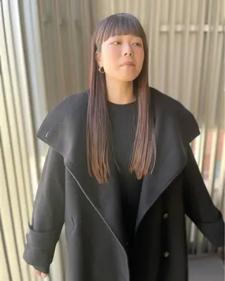 ロング 平 一裕のヘアスタイル