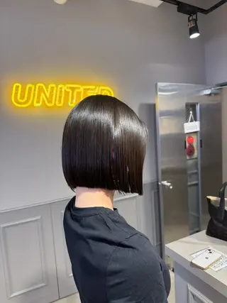 ショート カラー ヘアアレンジ Over hair_ misakiのヘアスタイル