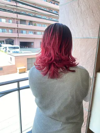 ミディアム カラー 💎大人ハイライト 💎上杉一也💎のヘアスタイル