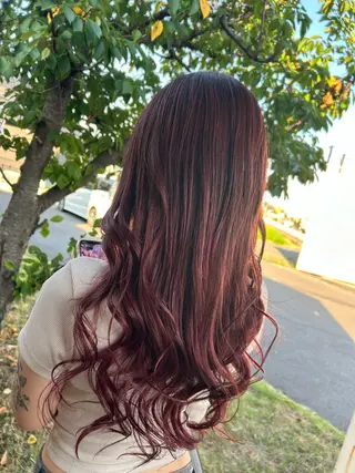 カラー 服部 和香のヘアスタイル