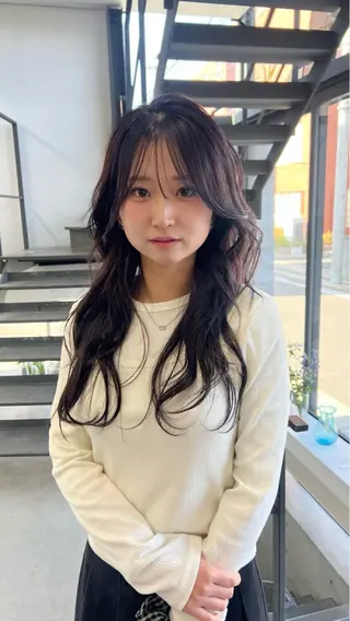 ロング 御器所/髪質改善千田 紗羽のヘアスタイル