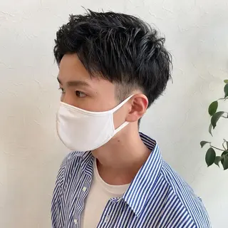 ショート メンズ メンズ指名多数!! SiLO 田島のヘアスタイル