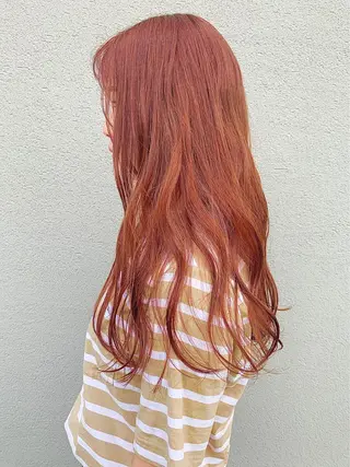 ロング カラー 多河 遥のヘアスタイル