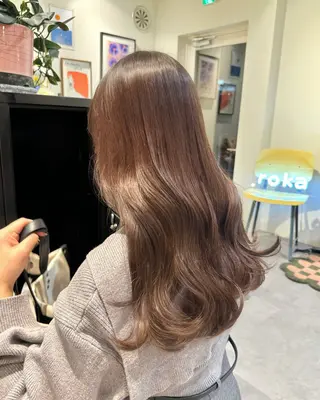 ロング カラー ayaka♡ 柔らかカラーのヘアスタイル