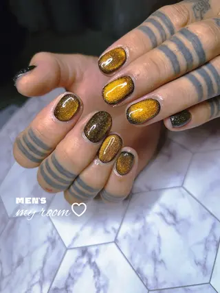 メンズ ネイル うるま市サロン Yuko Izawaのネイルデザイン