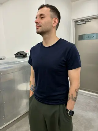 ショート メンズ KEPKA ヤマグチ 天神 今泉のヘアスタイル