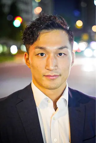 ショート パーマ メンズ 津田 祐岐のヘアスタイル