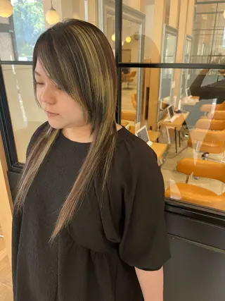 ロング ラブーケ中川中島店 クラタチカコのヘアスタイル