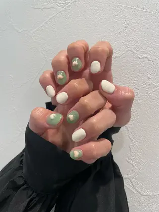 ネイル 束感まつ毛/ネイル/ LED♥KIRARAのマツエク・マツパデザイン