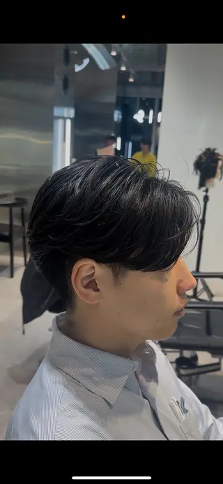 ショート パーマ 似合わせパーマ🔥 河浪 大智のヘアスタイル