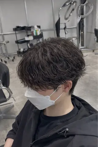 パーマ メンズ 🔱OVARL🔱 /メンズ特化/たいがのヘアスタイル