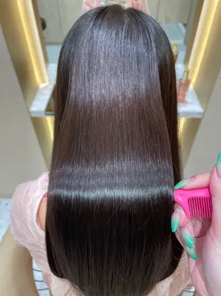 ロング 韓国ヘア/髪質改善 /Harunaのヘアスタイル