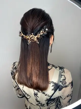 ロング ヘアアレンジ Avalon所属・Hiroshi ヒロシのヘアスタイル