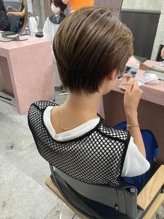 ショート カラー 小木曽智美 /ボブ/ショートのヘアスタイル