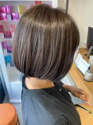 ミディアム カラー 髪質改善/ハイライト /🌈瀧澤夕花のヘアスタイル