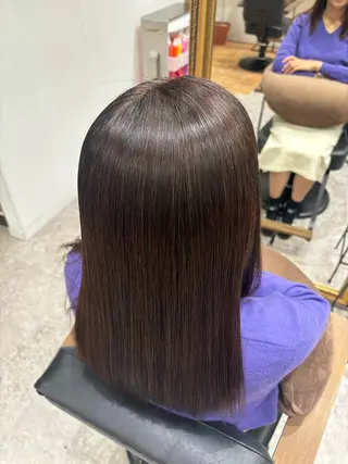 カラー 🍎ピンク、レッド系 暖色カラー🍎あやかのヘアスタイル