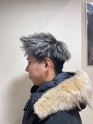 パーマ 全メニュー0円 メンズ特化もゆるのヘアスタイル