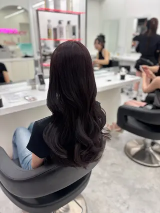 ロング カラー 🤍レイヤー/顔周り /hirari🤍のヘアスタイル