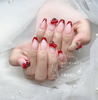 ネイル ラベンダー💖日暮里 ルル💖ネイルのネイルデザイン