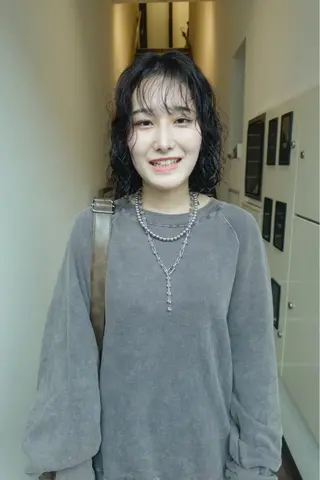 ショート パーマ パーマ 大須美容師 ぱるのヘアスタイル