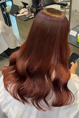 ロング カラー 🪐レイヤー/美髪 カラー/加野彩果🪐のヘアスタイル