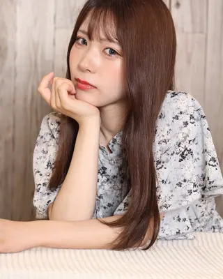 セミロング 石沢 知康のヘアスタイル