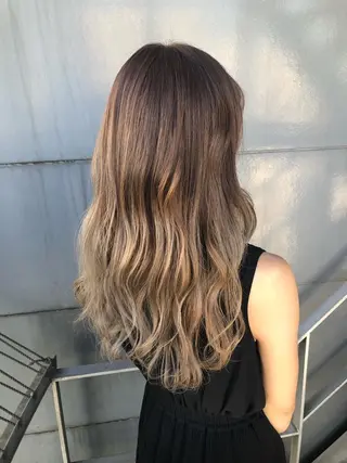 ロング カラー 女性リピ90%🍨 🩷佐藤みずきのヘアスタイル