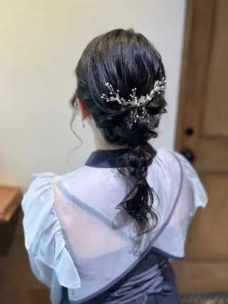 セミロング ❁ヘアメ❁ YUMI ❁ゆみ❁横浜桜木町のヘアスタイル