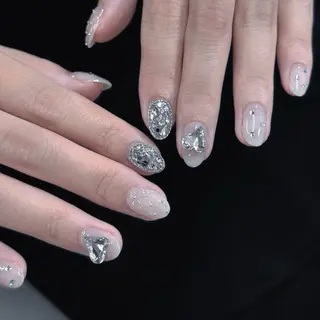 ネイル ココナッツネイル 四ツ谷店 ツキのネイルデザイン