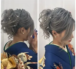 ヘアアレンジ アイブロウサロン WHITE EYE 宜野湾店 眉毛サロン所属・玉城 里奈のヘアスタイル