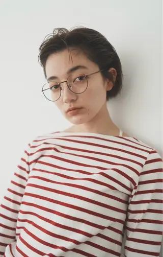 ショート カラー パーマ ショートヘア/ボブ ウルフ/菱田勇一のその他イメージ