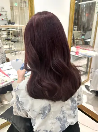 ロング カラー ヘアアレンジ 透明感カラー ai🫧🪞のヘアスタイル